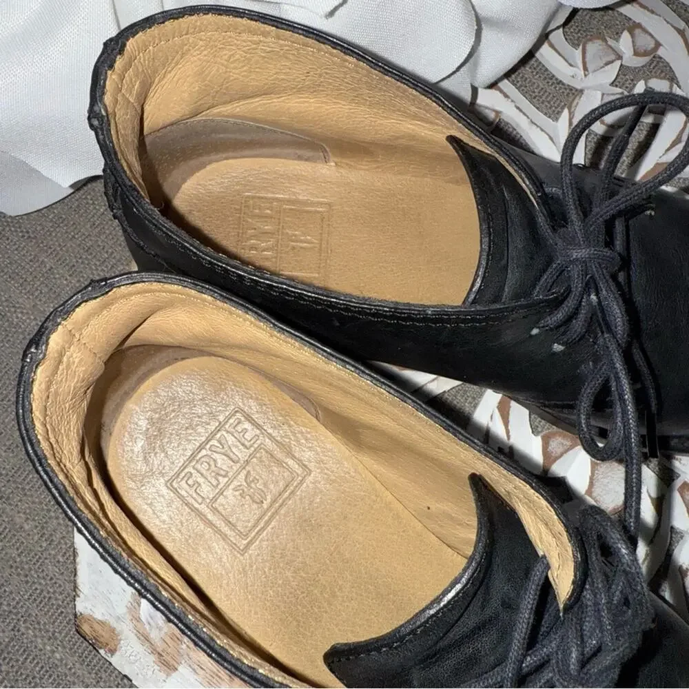 Frye Black Leather Chukka Ankle Boots Men’s 8